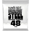 Ernie Ball 0.048 Gauge Stainless Steel Wound Electric Guitar String