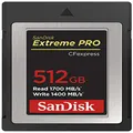 SanDisk 512GB Extreme PRO CFexpress Card Type B - SDCFE-512G-GN4IN