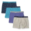 Calvin Klein Boys' Underwear Boxer Briefs 4 Pair Value Pack, Blue Moon Pack, Small
