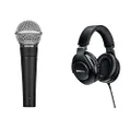 Shure SM58 Microphone + SRH440A Studio Headphone Bundle
