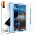 SPIGEN EZ Fit GLAS.tR Slim Screen Protector Designed for Samsung Galaxy Tab S8 Ultra 14.6 (2022) Auto Alignment Kit Premium Tempered Glass [1-Pack] - Clear
