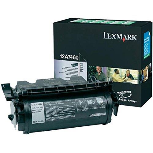 Lexmark Return Program Toner Cartridge for for T630 T632 T634, Black, Pages Yield 5000