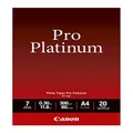 Canon Pro Platinum A4 Photo Paper 20 Sheets