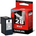 Lexmark 28 Return Program Print Cartridge, Black