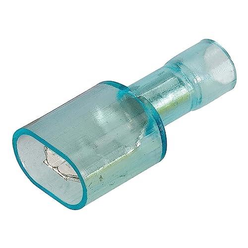 Narva Male Insulated Blade Terminal, Blue, 4 mm Wire
