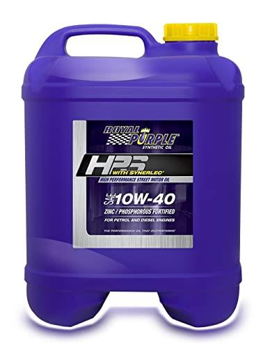 Royal Purple SAE 10W-40 High Performance Street Motor Oil, 20 Litre