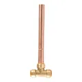 SharkBite 3/4 Inch Residential Water Hammer Arrestor, Push to Connect Brass Plumbing Fittings, PEX Pipe, Copper, CPVC, PE-RT, HDPE, 22632LF