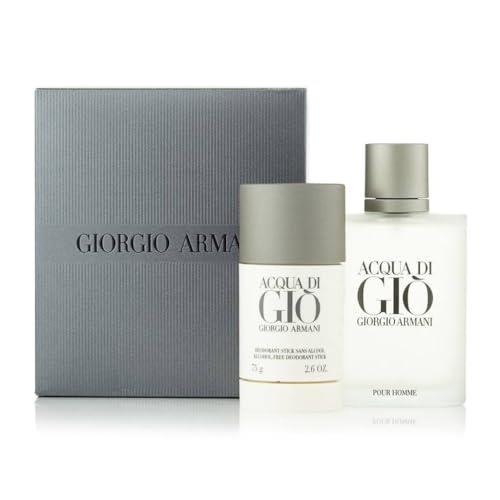 Giorgio Armani Acqua Di Gio Giorgio Armani Acqua Di Gio 2 Pc. Gift Set For Men | Edt 3.4 Oz + Edt 0.5 Oz, 395 g