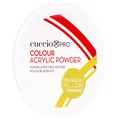 Cuccio Colour Color Acrylic Powder - 14 Days Of Durability - Highly Pigmented - Unbeatable High-Gloss Shine - Full Color Acrylic Application - Used For Art Creations - Apricot Orange - 45 G