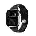 Nomad Sport Slim Strap Watchband for Apple Watch, Black, 41 mm