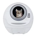 Smarty Pear Leo’s Loo Covered Automatic Self-Cleaning Cat Litter Box