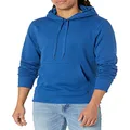 Amazon Essentials Men's Hooded Fleece Sweatshirt (Available in Big & Tall), Blue, Medium