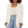 Amazon Essentials Women's Lightweight Open-Front Cardigan Sweater (Available in Plus Size), Oatmeal Heather, Large