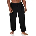 Amazon Essentials Men's Flannel Pajama Pant (Available in Big & Tall), Black, X-Small