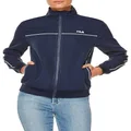 FILA Women's Women's Classic Microf Jacket, New Navy, Size XXL