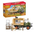 Schleich Wild Life 10-Piece Animal Rescue Toy Truck with Ranger and Animals Playset for Kids Ages 3-8