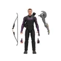 Hasbro Marvel Legends Series MCU Disney Plus Marvel's Hawkeye, 15 cm Collectable Action Figure, 4 Accessories and 1 Build-A-Figure Element, F3855, Multi
