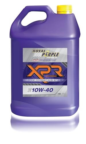 Royal Purple SAE 10W-40 Extreme Performance Racing Oil, 5 Litre