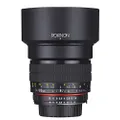 Rokinon 85M-P 85mm f/1.4 Aspherical Lens for Pentax (Black)