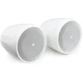 JBL Professional C67P/T-WH Extended Range Full-Range Hanging Pendant Speaker, White, Sold as Pair