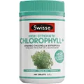 Swisse High Strength Chlorophyll+ | A Green Superfood Providing a Natural Source of Vitamin C and Anti-Oxidants | 200 Tablets