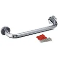 GROHE 40421001 Essentials 12-Inch Metal Grab Bar for Bathroom and Shower, Starlight Chrome