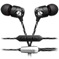 V-MODA Zn - in-Ear Audiophile Headphones with 3-Button Remote and Microphone
