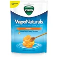Vicks VapoNaturals Naturally Flavoured Cough Lozenges Honey 19s Resealable Bag