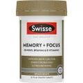Swisse Ultiboost Memory & Focus | Supports Brain Function and Stress Response | 50 Tablets