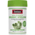 Swisse High Strength Organic Spirulina | A Natural Source of Vitamins & Minerals to Supports Normal Energy Production | 200 Tablets