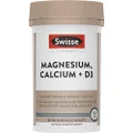 Swisse Ultiboost Magnesium, Calcium + D3 | Supports Healthy Muscle Function | 120 Tablets