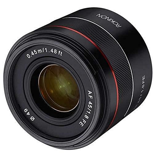 ROKINON 45mm F1.8 Full Frame Auto Focus Compact Lens for Sony E-Mount