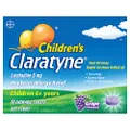 Claratyne Children'S Hayfever & Allergy Relief Antihistamine for 24 Hour Non-Drowsy Relief of Sneezing, Runny Nose, Itchy, Watery Eyes Grape Chewable, Tablets 10 Pack