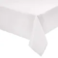 Amazon Basics Rectangle Washable Polyester Fabric Tablecloth - 152.4 x 259.08 CM, Ivory, Pack of 2