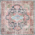 The Rug Collective Distressed Vintage Kendra Area Rug Wipe Clean Machine Washable Pet Friendly Rug, 200 x 290cm