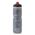 Polar Bottle Breakaway Insulated Bike Water Bottle - BPA Free, Cycling & Sports Squeeze Bottle (Jersey Knit - Charcoal, 24 oz)