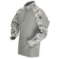 Tru-Spec Men's Regular T.R.U. 1/4 Zip Combat Shirt, Army Digital/Foliage, Large