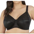 Elomi Cate Embroidered Full Cup Banded Underwire Bra (4030), Black, 34E