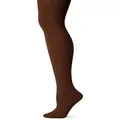 Berkshire Women's Plus Size Cozy Hose Tights, Chocolate, 3X-4X