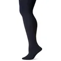 Berkshire Women's Plus Size Cozy Hose Tights, Navy, 3X-4X