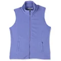 Amazon Essentials Women's Classic-Fit Sleeveless Polar Soft Fleece Vest (Available in Plus Size), Blue, Large