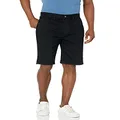 NAUTICA Men's Relaxed Fit 5 Pocket 100% Cotton Denim Jean Short, Space Black Wash, 32