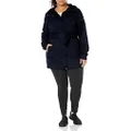 Columbia Women's Standard Pardon My Trench Rain Jacket, Dark Nocturnal, Large