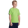 C9 Champion Boys' Fashion Tech Short Sleeve T Shirt, Resort Green Heather, L