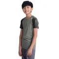 C9 Champion Boys' Premium Short Sleeve T Shirt, Medium Gray, XL