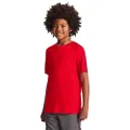 Champion C9 Boys' Fashion Tech Short Sleeve T Shirt, Crimson, L