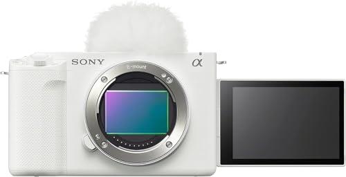 Sony Alpha ZV-E1 Full-Frame Interchangeable Lens Mirrorless Vlog Camera - White Body