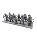 Mantic Games Kings of War 3rd Edition Halfling Poachers Battlegroup Miniature Wargame Set