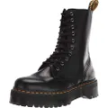 Dr. Martens Women's Jadon Hi Smooth Leather Platform Boots, Black, Size 4 UK