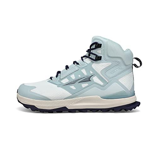 Altra Running Women's Lone Peak All Weather Mid 2 Trail Running Shoes, Light Blue, 10 US Size